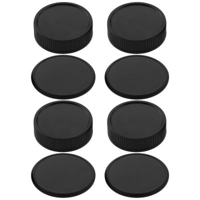 SG Store 4 Sets Body Cap & Camera Rear Cap M42 Special for Camera Lens Dust Cover Compatible with Fit Camera M42x1mm Luo Mouth Lens Back Cover