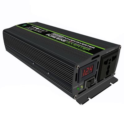 1000W Power Inverter, DC 12V/24V to 110V/220V AC Car Power Converter for Camping Outdoor Power Supply(Color:12V,Size:110V)