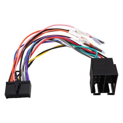 Be In Your Mind 1PC 20Pin to ISO Harness Adapter 20P ISO Car Stereo Adapter Replacement Compatible with DIN Screen Car Radio Harness Connector Adapters 21.5cm