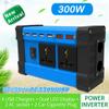 300W Power Inverter Modified Wave 12V DC to 110V/220V AC with LCD Display & 2 AC Outlets, for RV Truck Boat(Color:220V) view 2