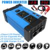 300W Power Inverter Modified Wave 12V DC to 110V/220V AC with LCD Display & 2 AC Outlets, for RV Truck Boat(Color:220V) view 3