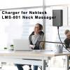 12.6V for Nekteck Massager Charger, Compatible with Nekteck LMS-801/Papillon/InvoSpa/Mo Cuishle/Viktor Jurgen and Others Shoulder, 6.6 FT for Neck Power Cord view 3