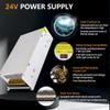 SWTPWR 24V Power Supply AC 110V to DC 24V Converter AC to DC Converter SMPS 24V 50A 1200W AC/DC Power Adapter 24v Transformer Designed for LED Car Devices and CCTV view 3