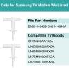 2 Pack Upgraded BN81-14946B BN81-14946A TV Opening Jig Tool for Samsung TV, Service Jig-Back Open Accessory P-jig-2017 Television Repair Parts, bn8114946b No Screw TV Back Covers Dismantling, White view 3