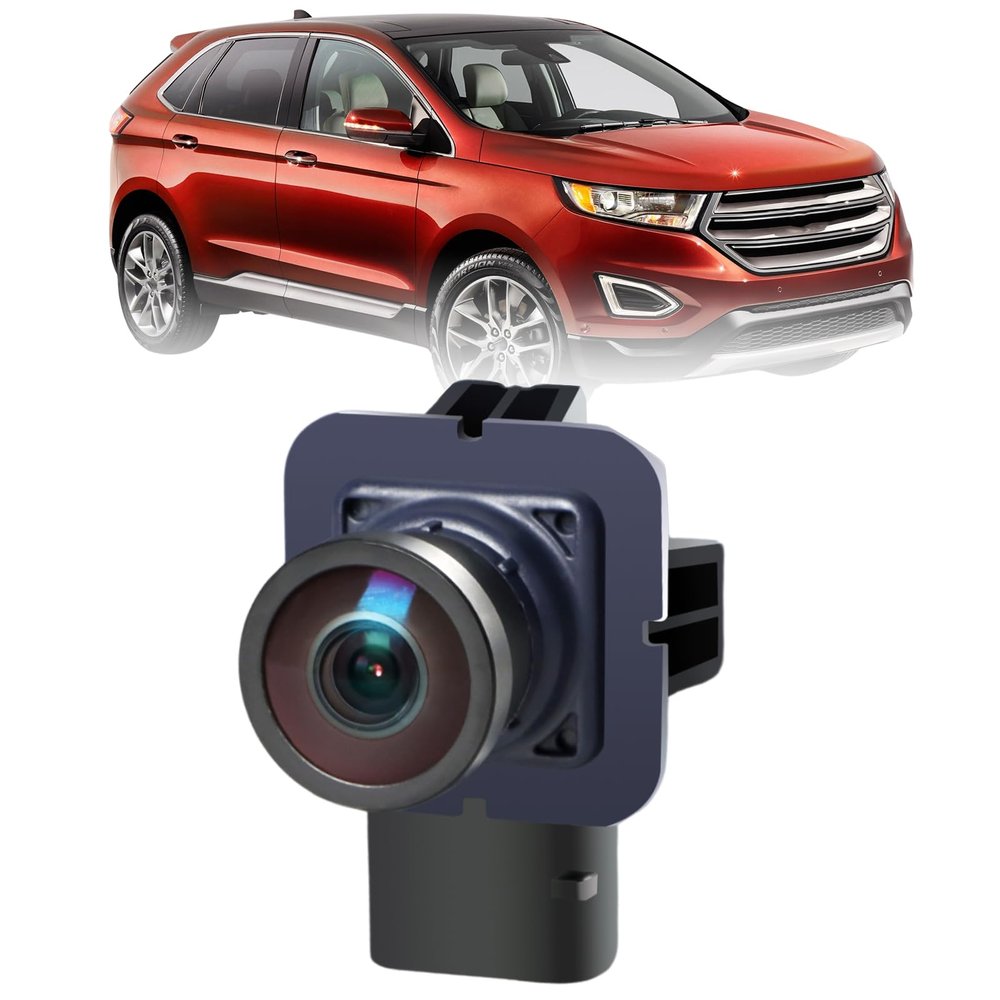 EVRBUL Rear View Backup Parking Camera Reversing Parking Assist Camera Compatible with Ford Edge 2011-2015 Lincoln Mkx 2011-2013 Replace# BT4Z-19G490-B BT4Z-19G490-A
