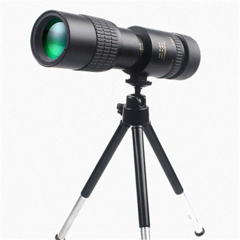Portable Monocular Monocular Telescope 4k 10-300x40mm Super Telephoto Zoom Super Telephoto Zoom Spotting Telescope for Travel/Hiking/Photography for Adult Bird Watching Outdoor