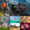 DirectNine Basics Portable Monocular Monocular Telescope BAK4 Monocular Compact Telescope High Power Prism Monocular Telescope Zoom for Adults 12x Magnification Zoom Lens for Adult Bird Watching Outdoor Travel view 4