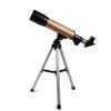 DirectNine Basics Portable Monocular Monocular Outdoor Spotting Telescope with Tripod 90 Times Zooming Astronomical Telescope Best Gift for Children, Gold view 3