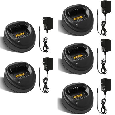 5-Pack CP200 CP200d Charger WPLN4137 for Motorola CP200 CP200d CP150 CP180 PR400 DEP450 NNTN4851 NNTN4496 NNTN4970 NNTN4497 WPLN4138 Rapid Charger