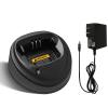 5-Pack CP200 CP200d Charger WPLN4137 for Motorola CP200 CP200d CP150 CP180 PR400 DEP450 NNTN4851 NNTN4496 NNTN4970 NNTN4497 WPLN4138 Rapid Charger view 2