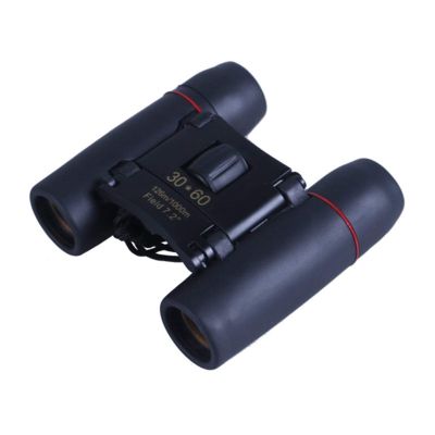 DirectNine Basics Portable Monocular 30x60 Compact Zoom Binoculars Long Range Folding Mini Telescope BAK4 for Sports Camping, Black
