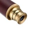 DirectNine Basics Portable Monocular Monocular Telescope Leather Pirate 25x30 Binoculars Three Sections Stretch High-Definition Telescope Outdoor Camping, Gold view 4