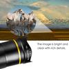 DirectNine Basics Portable Monocular Monocular Telescope 4K Telephoto Zoom Telescope, High Power Lightweight Telescope Lens Clear BAK4 Prism with Smartphone Clip and Tripod for Bird Watching Hiking view 2