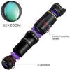 DirectNine Basics Portable Monocular Monocular Telescope 4K Telephoto Zoom Telescope, High Power Lightweight Telescope Lens Clear BAK4 Prism with Smartphone Clip and Tripod for Bird Watching Hiking view 4