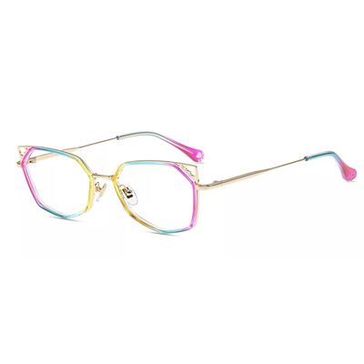 Firmoo Women Cat Eye Blue Light Reading Glasses 0.5, Stylish Cateye Computer Reading Glasses, UV400 Protection, Multicolor