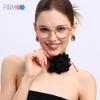 Firmoo Women Cat Eye Blue Light Reading Glasses 0.5, Stylish Cateye Computer Reading Glasses, UV400 Protection, Multicolor view 3
