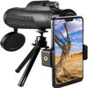 DirectNine Basics Portable Monocular Portable Monocular Telescope 40x60 High Power Monocular Magnification Telescope with Smartphone Holder Focus for Bird Watching for Adult Bird Watching Outdoor Trave view 1