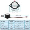 5PCS DC12V 2616 Active Piezoelectric Buzzer Sealed Waterproof Electronic Buzzer Alarm Sounder Continuous for DIY Electronic Equipment view 3