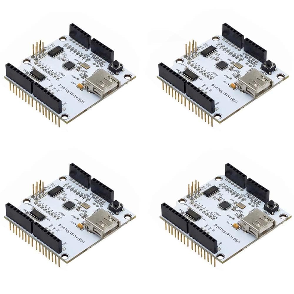 4PCS USB Host Shield ADK USB HUB (White)