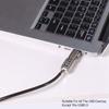 Digital Password Notebook Computer Lock Anti Theft Cable Security Lock for Laptop PC view 2