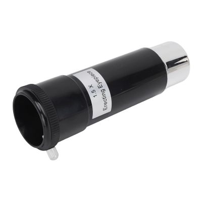 1.5X Barlow Lens Increase Magnification, Wide Compatibility, Adjust Image Direction, Stable Fixture, Anti Dust, Suitable for Telescopes