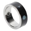 Sanpyl Smart Ring, Magnetic Charging Page Turner Record with One Click Scrolling Ring, with Charging Cable, for iOS and for Android Devices (Size 19, 64mm / 2.5in Inner view 1