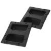 TOYANDONA 2pcs Plastic Speaker Handle Lightweight Sound Handle for Easy Carrying Suitable for Subwoofers and Speaker Cabinets Smooth for Comfortable Grip view 1