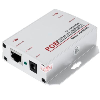 REVODATA Gigabit Industrial 30W PoE+ Injector, Convert Low Voltage DC 12-48V Input to 48V PoE Output, IEEE802.3af/at, DIN-Rail & Wall Mount Injector for Different Scenario (PSE5502G)