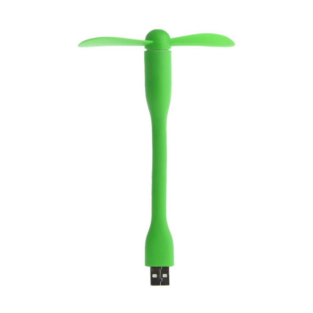 Jesscasday Mini USB Fan Portable Ventilador Flexible Bendable Cooling Fan for Power Bank USB Interface Fan for Computer Cooling Fan