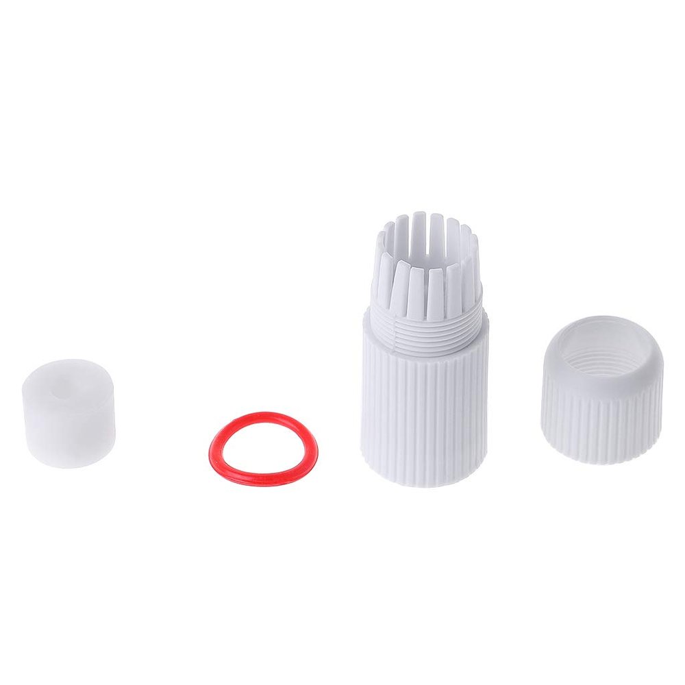 LOXGO 10 PCS RJ45 Waterproof Dust Connector Cap Cover For Outdoor IP Camera Pigtail Cable Router White Easy To Operate Pigtail Cable Splitter