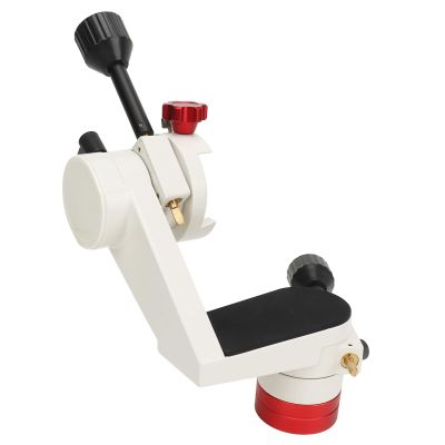 Gonetre Telescope and accessories Altazimuth Telescope Mount 360 Adjustment 3/8in Thread Aluminum Alloy Micro Motion PTZ Mount for Astronomy Stargazing Bird Watching 30 * 23 * 13CM