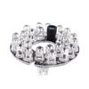 Srutueo CCTV Camera 10Mil 90 Degree Red 5mm 24 LED Bulb IR Infrared Lamp Board, Black, 119965 view 4