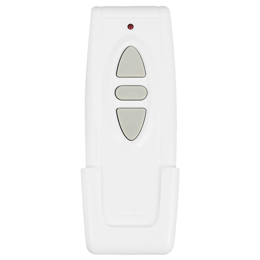 Srutueo -T02 Wireless Remote Control +315Mhz Front Controller for Electric Projector Screens Electric Curtains/Tower Garage Door, White, 255727