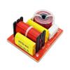 Srutueo 1 Piece Speaker 2 Way Audio Board Frequency Divider 120W Bookshelf HiFi Speaker Divider DIY, Red & Yellow, 500398995 view 1