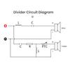 Srutueo 1 Piece Speaker 2 Way Audio Board Frequency Divider 120W Bookshelf HiFi Speaker Divider DIY, Red & Yellow, 500398995 view 2
