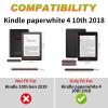 Case for 6" Kindle Paperwhite (10th Generation, 2018 Release),Slim Soft Shockproof TPU Silicone Protective Back Shell Case for Amazon Kindle Paperwhite E-Reader,Deep Sea Corals Dolphin view 2
