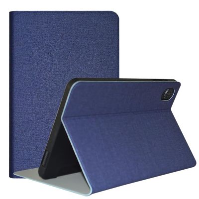 AKNICI Case for ALLDOCUBE iPlay60 Mini Pro/ALLDOCUBE iPlay60 Mini Turbo Tablet 8.4 inch, PU Leather Slim Folio Folding Multi-Viewing Angles Case Cover with Auto Wake/Sleep Soft TPU Back Shell, Blue