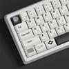 DirectNine Basics Pusakoa PBT Landscape Themed Keycaps with Japanese Legend, White 141 Keys Dye-Sublimation Cherry Profile Keycap Set for Cherry Gateron MX Switches Mechanical Keyboard view 1