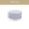 SUPVOX Sturdy Aluminum Alloy Extension Cord Cover Cord Protectors for Outdoors view 4