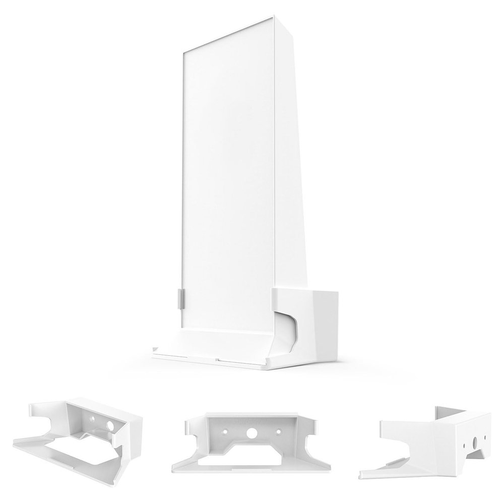 Ethernet Adapter Mount for ABS Brackets, Sturdy Screw Mounting Kit, Stability Enhanced, Durable Design for Routers, Switches, and Network Devices