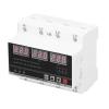 63A 3 Phase Adjustable Voltage Protector with Automatic Reset, Over Under Voltage, LED Display, DIN Rail Mounting AC120V300V view 3