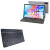 BoxWave Keyboard Compatible with HISORL T618 Android Tablet (10 in) - SlimKeys Bluetooth Keyboard, Portable Thin with Chiclet-Style Keys - Jet Black view 1