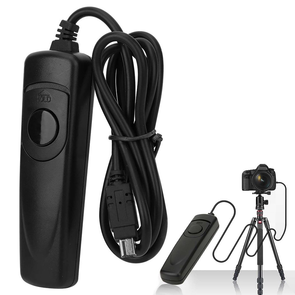 MC-DC2 DSLR Remote Switch Shutter Release Cord for Z6/Z7 D7500 D750 D7200 D7100 D7000 D610 D600 D5600 D5500 D5300 D5200 D5100 D5000 D3300 D3200 D3100 D90 DF P7700 P7800 A/ V1