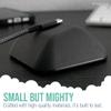 Smartish Magnetic Cord Holder - Cable Wrangler Organizer with Magnet Clips for Charger Management on Desktop, Nightstand for USB-C + Lightning - Black Tie Affair view 3