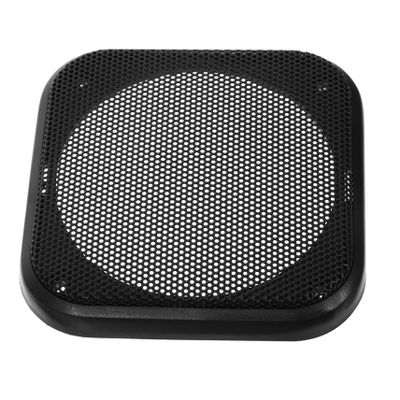 COOLHIYA Automotive Subwoofer Speaker Cover Grille Square Mesh Grill Easy Fit Car Audio Cover