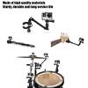 CFTGIW Jam Adjustable Clamp Mount 360 Rotating Bracket Fixed Clip for Guitar Multi Angle Adjustment Can Shoot Any Angle. Light Weight Adjustable Peak Layou Made of High Firstrate view 4