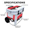 Skin Compatible with Yeti Roadie 32 Wheeled Cooler - Battle Ball - Premium 3M Vinyl Protective Wrap Decal Cover - Easy to Apply | Crafted in The USA by MightySkins view 2