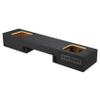 Generic 10"" Dual Ported Solo Baric Sub Box for Sierra Extended Cab 1999-2006 Subwoofer Enclosure Speaker Box Ground Shaker, ngmPkk210 view 1