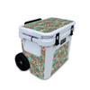Glossy Glitter Skin Compatible with Yeti Roadie 32 Wheeled Cooler - Crazy Tikis - Premium 3M Vinyl Protective Wrap Decal Cover - Easy to Apply | Crafted in The USA by MightySkins view 1