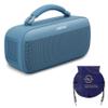 Bose New SoundLink Max Portable Speaker, Large Waterproof Bluetooth Speaker, Up to 20 Hours of Battery Life, USB-C, Built-in 3.5mm AUX Input, with H&A 3' Aux Cable (Blue Dusk) view 1